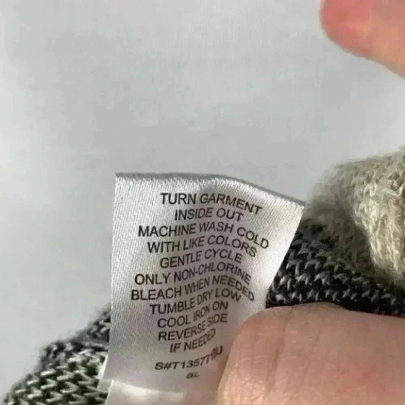 T/O sweaters sweater dress size M knit scoop neck - Picture 9 of 10